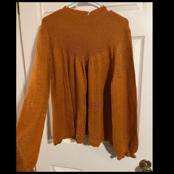 Lauren Conrad Sparkle Mock Neck Sweater Sz XXL - Picture 4 of 12